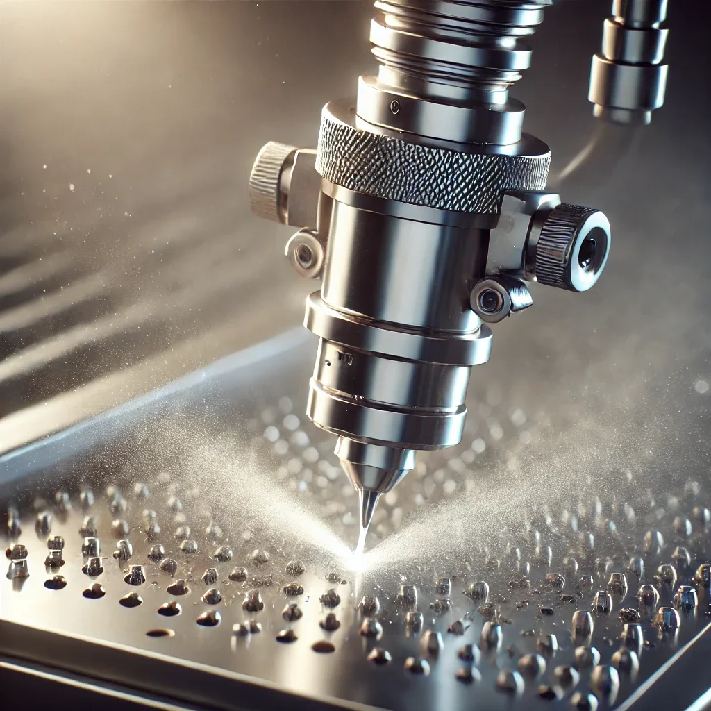 dalle-2025-04-14-10.06.46-a-photorealistic-square-image-of-a-single-waterjet-cutting-head-made-of-stainless-steel.-the-cutting-h